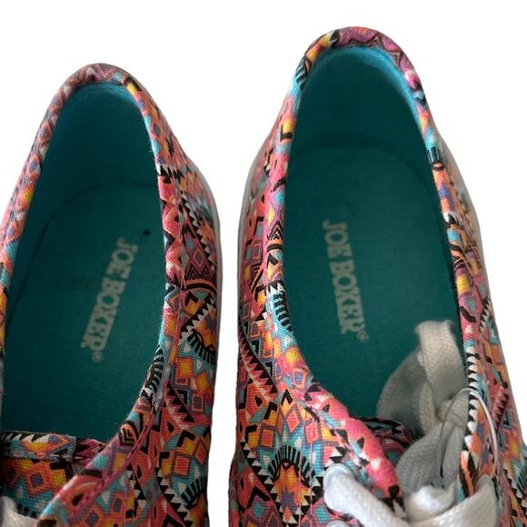 Joe boxer sneakers pink geometric pattern size 8 new without box - Picture 10 of 11
